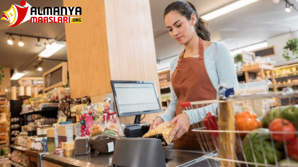 Almanya Market Kasa Görevlisi Maaşı 2025